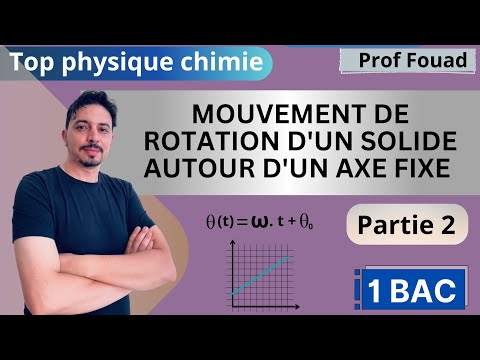 Vignette de la vidéo « Mouvement de rotation d'un corps solide autour d'un axe fixe — Partie 2 »