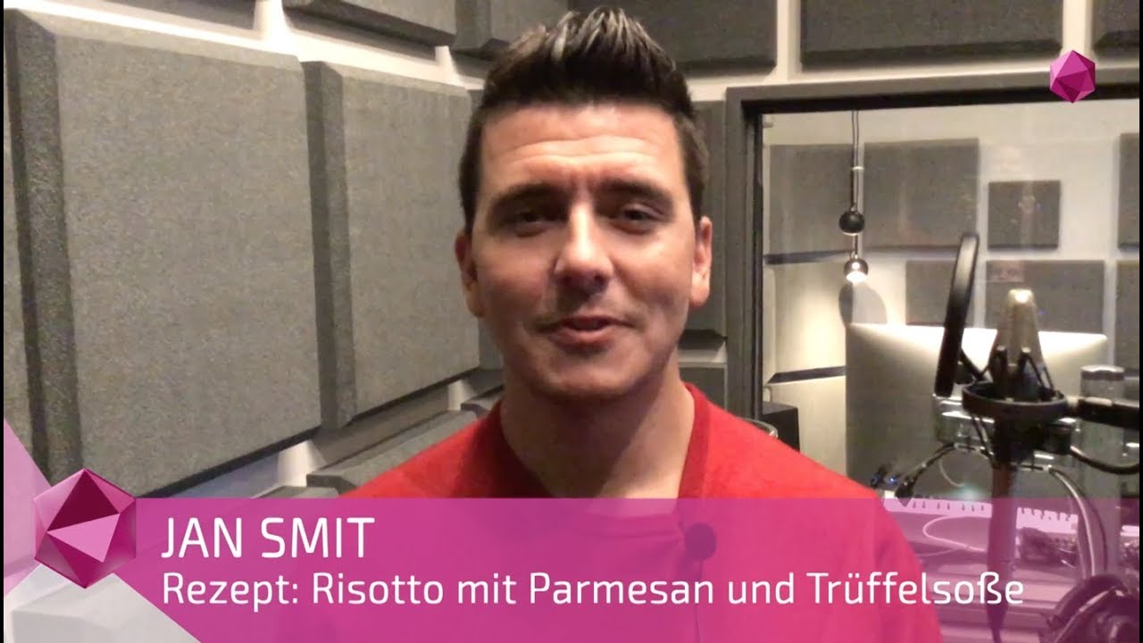 Schlagerköche: Jan Smits Risotto mit extra Parmesan und Trüffelsoße
