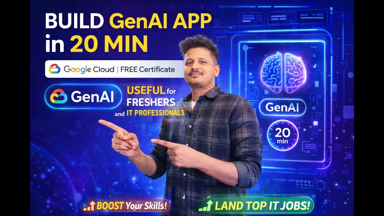 Создайте приложение для помощи в обучении с помощью генеративных знаний на основе ИИ за 20 минут ...
