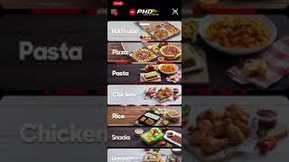 Pizza Hut Indo demo screenshot 2