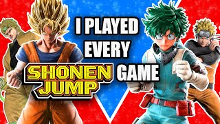 I Played Every Shonen Jump Game In 2021
