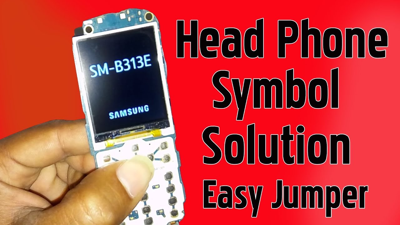 Samsung B313E Headset Symbol Jumper Easy. - YouTube