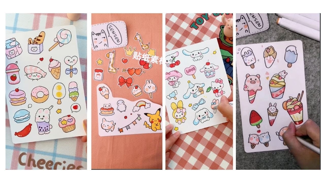 40+ vẽ những hình sticker cute Để thể hiện tính cách của bạn