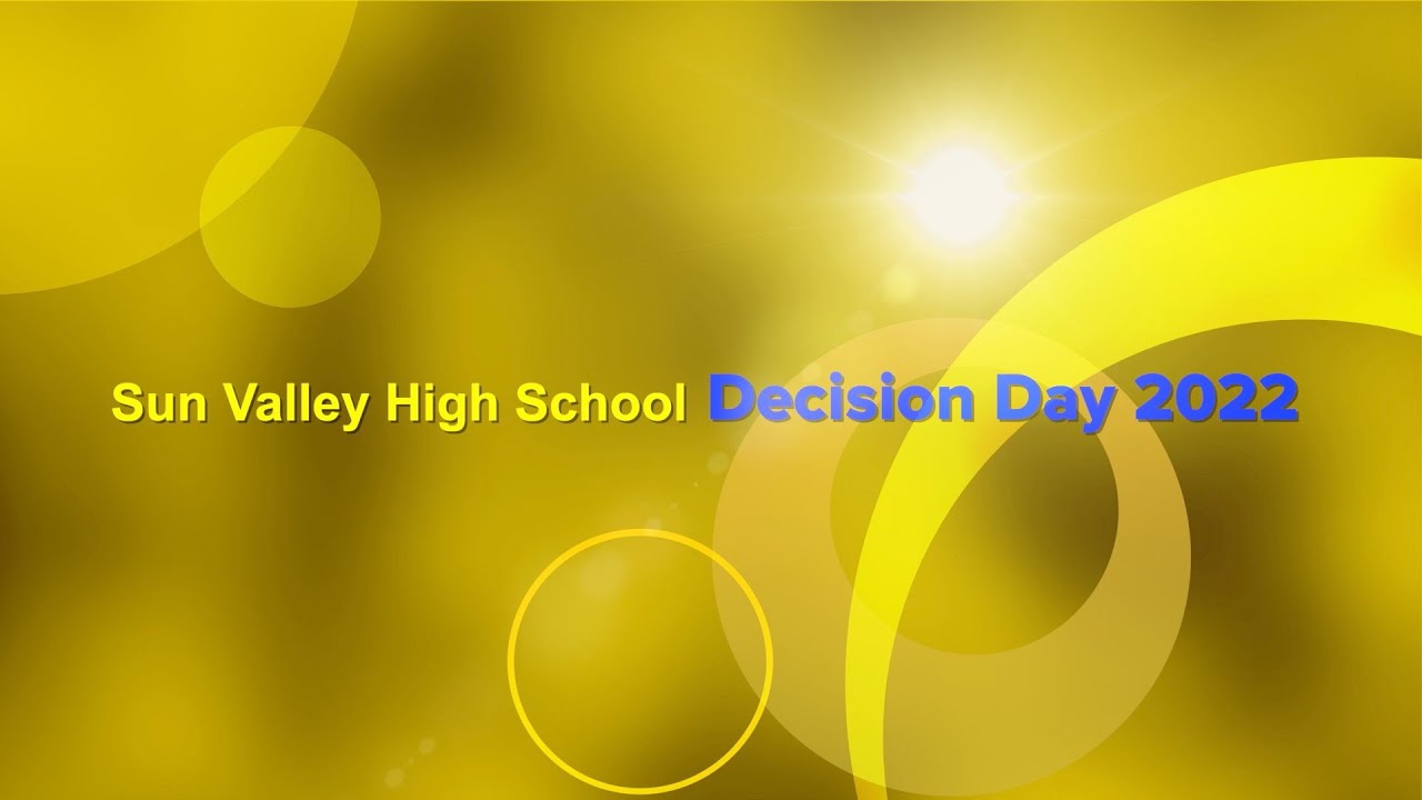 Sun Valley High School Decision Day 2022 - YouTube