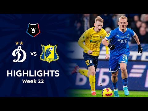 Dinamo Moscow Rostov Goals And Highlights