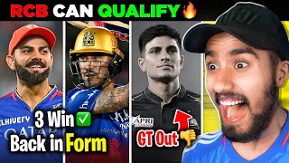 OMG! RCB is Back! QUALIFY karpayegi? 👀 | Kohli & Faf Batting | RCB vs GT