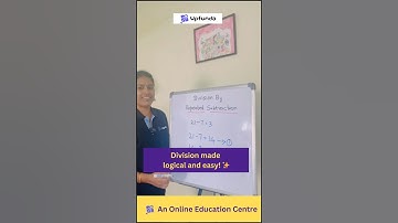 Repeated  subtraction/ division made easy  #upfunda