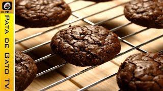 Chewy Chocolate Cookies, crunchy outside, smooth inside! Explained step by step with English subs! screenshot 3