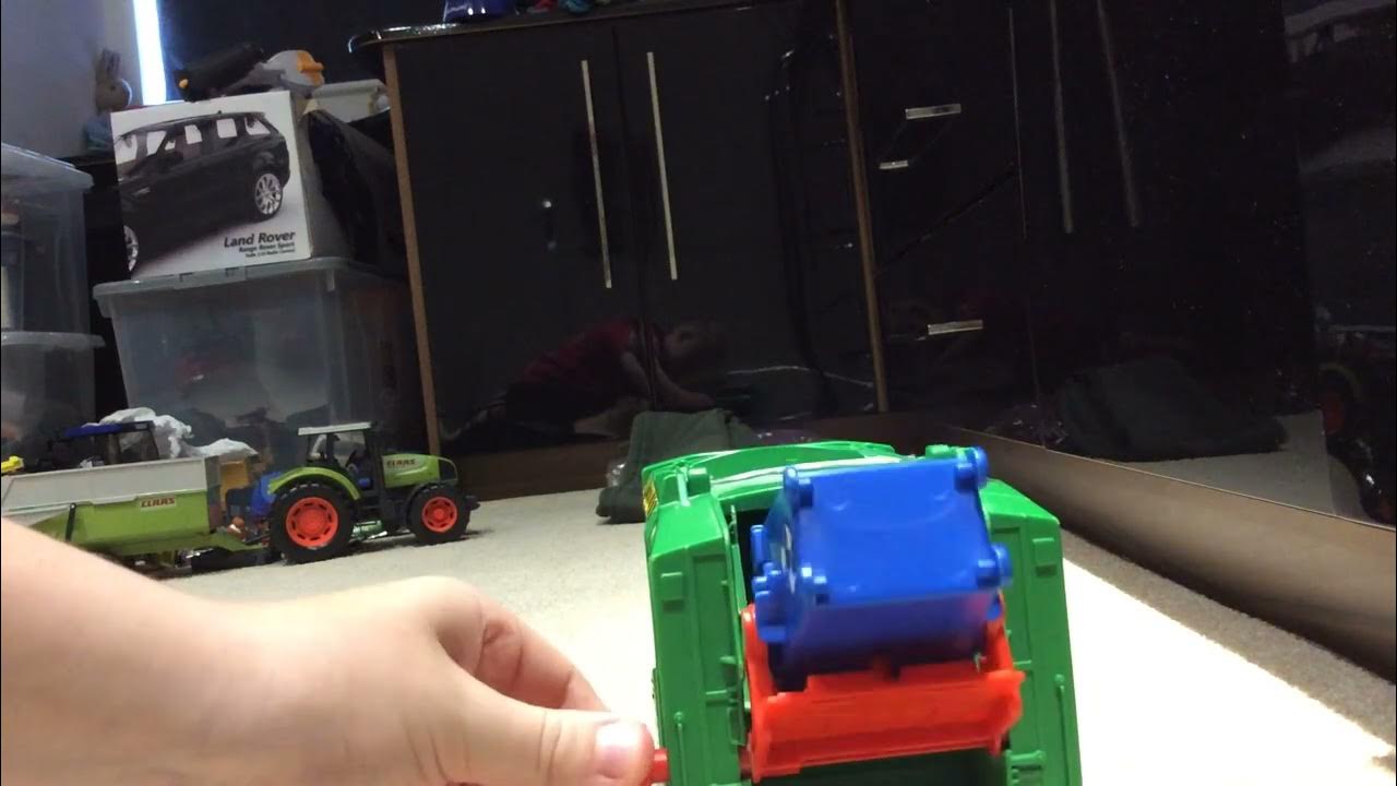 MAN Toy Bin Lorry on general waste YouTube