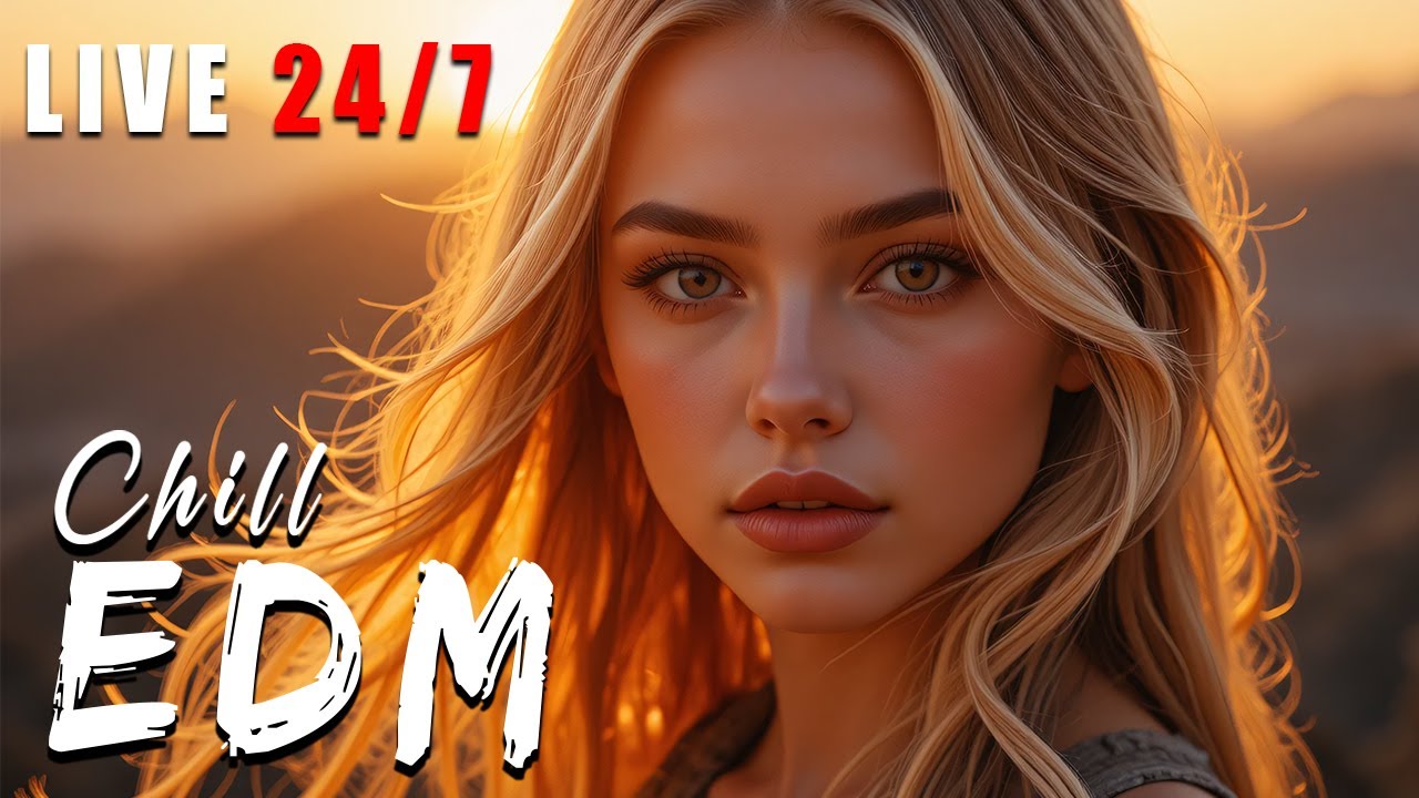 EDM Chill 🎧 Laid-Back Electronic Beats for  Vibes Live 24/7