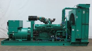 Cummins 1500 kW diesel generator, model DFLE, KTA50-G9 engine, 575 Hrs, Yr 2004 - CSDG # 2268