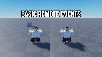 How to use Remote Events | Roblox Studio 2021