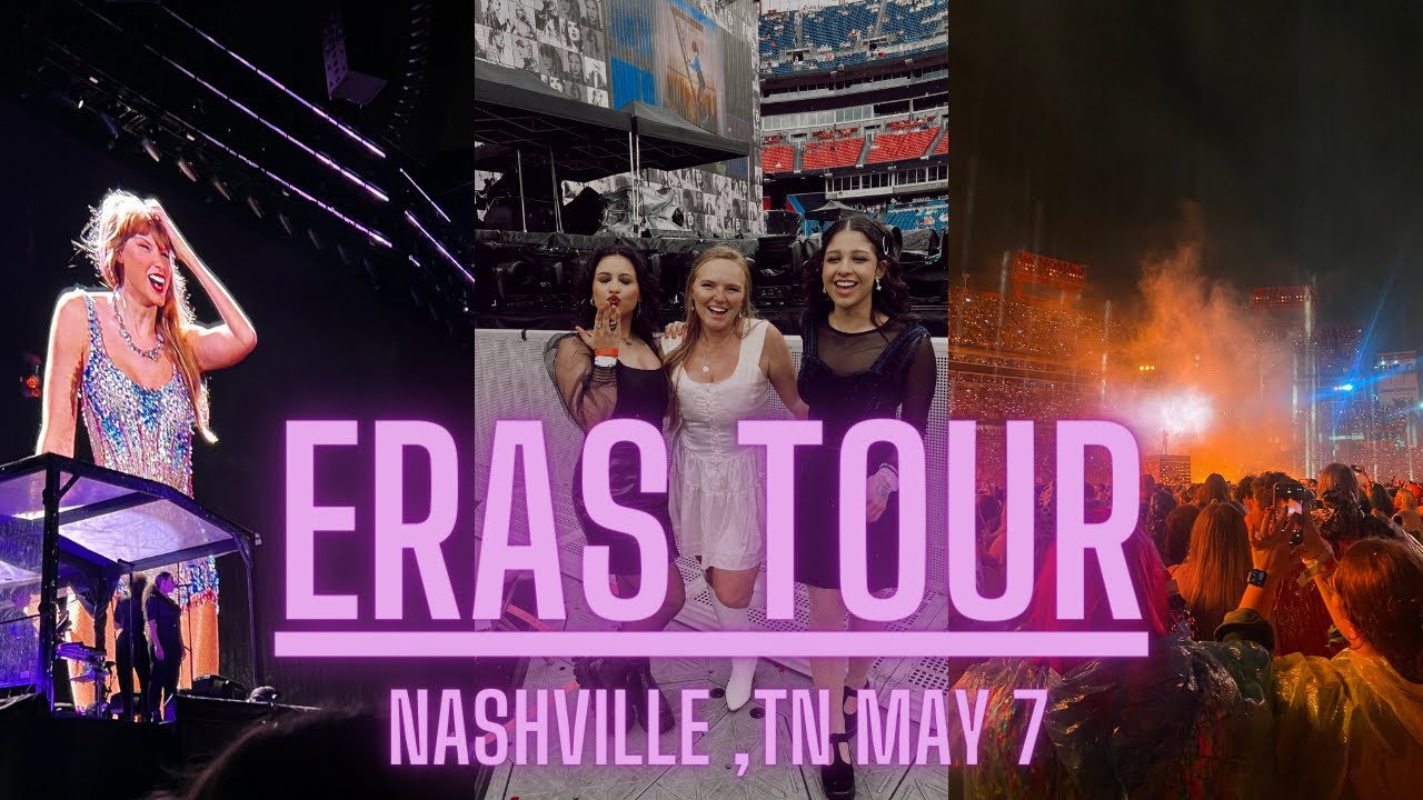 TAYLOR SWIFT ERAS TOUR NASHVILLE TN *RAIN SHOW* - YouTube