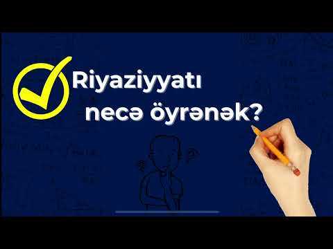 Riyaziyyatı necə öyrənək?