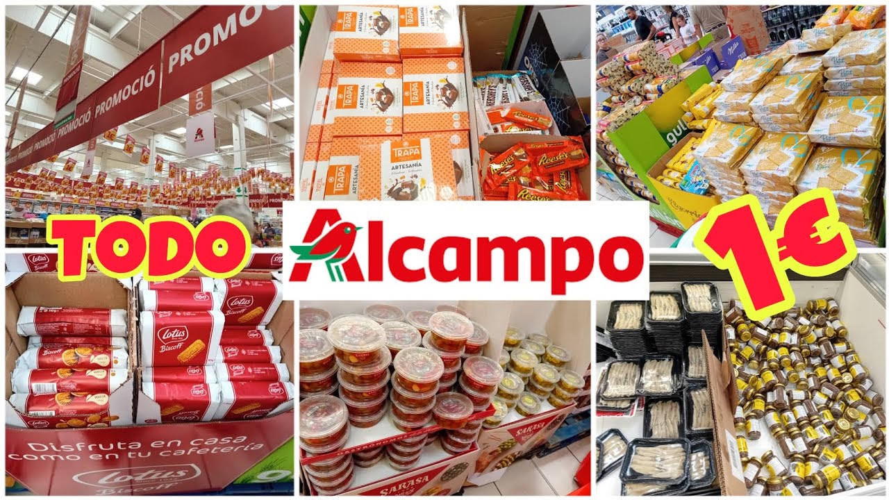 Alcampo - ¡¡Ya está aquí, ya llegó, el más esperado, el más barato   Todo a 1 euro de Alcampo!! Ofertas a 1 euro en una selección de productos a  partir de