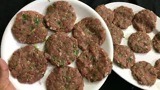 KABAB ~ Kachay Qeemay Ke Kabab Recipe | Baqra Eid Special Recipe Recipe ByTahir Mehmood Food Secrets