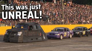 Cleetus's Michigan 100 Crown Vic race GONE WRONG