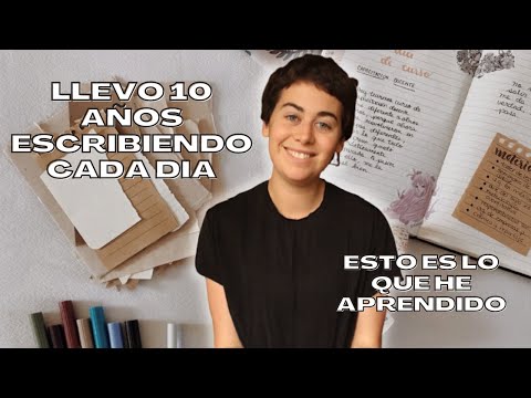 Video: ¿Qué puedo escribir en mi diario personal? Sinceridad e introspección