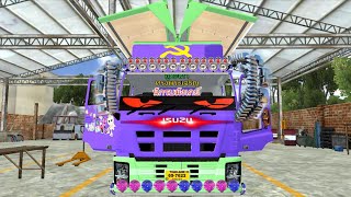 bus simulator Indonesia : isuzu giga cyl 2010 wingvan by.JC mod garage leak mods
