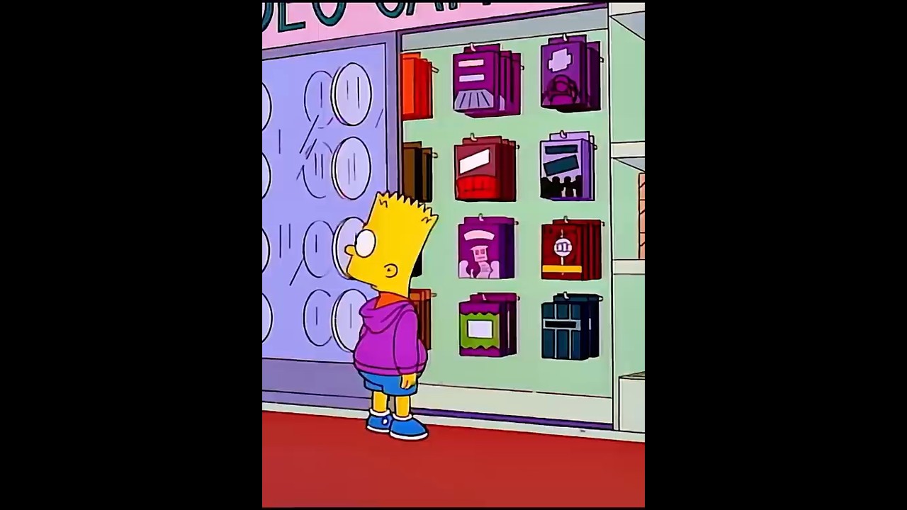 Bart is scared ! 😂 