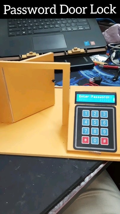Password Based Door Lock Security System Using Arduino & Keypad # ... image.