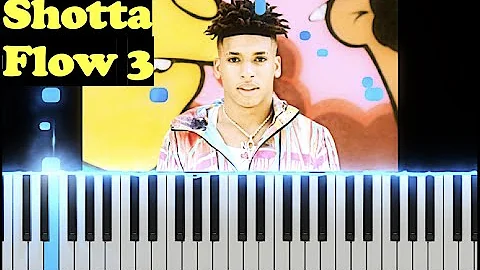 NLE Choppa - Shotta Flow 3 | Piano Tutorial