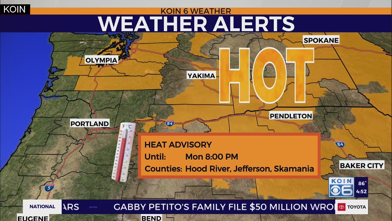 Weather forecast Thunderstorms bubble up over the Cascades and central