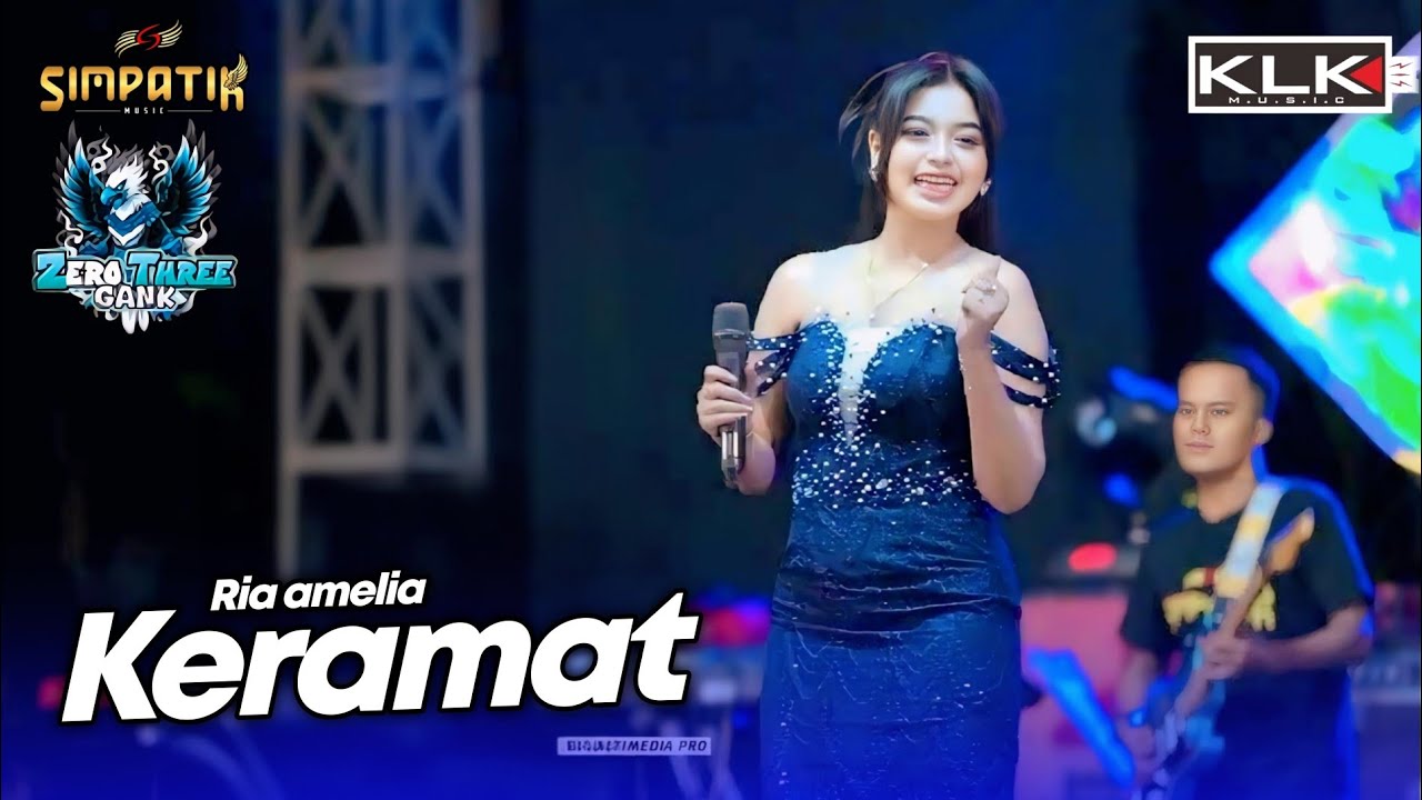 KERAMAT - RIA AMELIA - LIVE SIMPATIK MUSIC KLK AUDIO - ZERO TREE MADIREDO PUJON MALANG