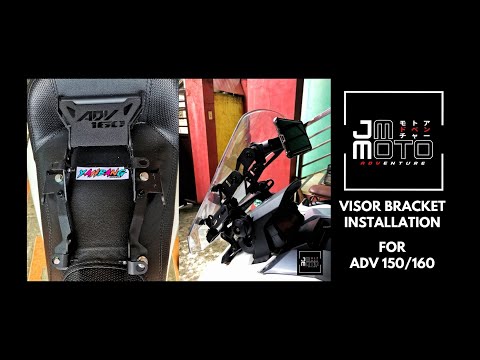 Honda ADV 150 | Visor Bracket Installation fit for ADV 150/160