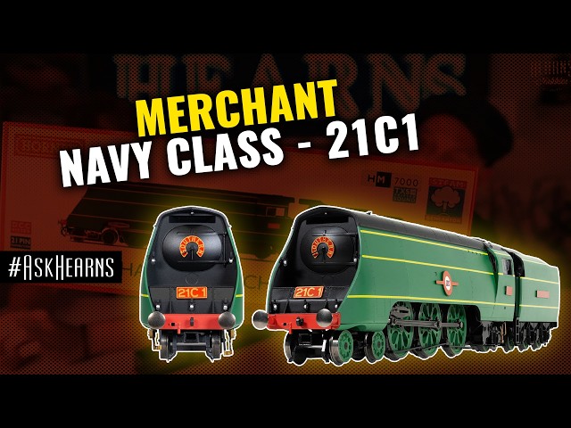 Hornby SR Merchant Navy Class DCC Steam | Unboxing & First Look