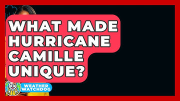 What Made Hurricane Camille Unique? - Weather Watchdog