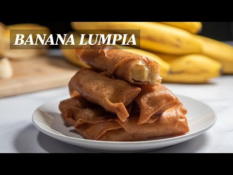 Видео: Banana Lumpia (Турон)