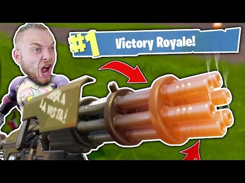Multiple Mini Gun Wins Fortnite Battle Royale Youtube