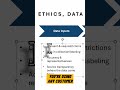 Data Ethics: Consent and Transparency #shorts
