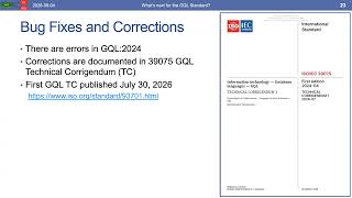 What’s next for the GQL standard