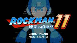 [Mega Man 11] GAME MENU (NES 8-bit remix) Resimi