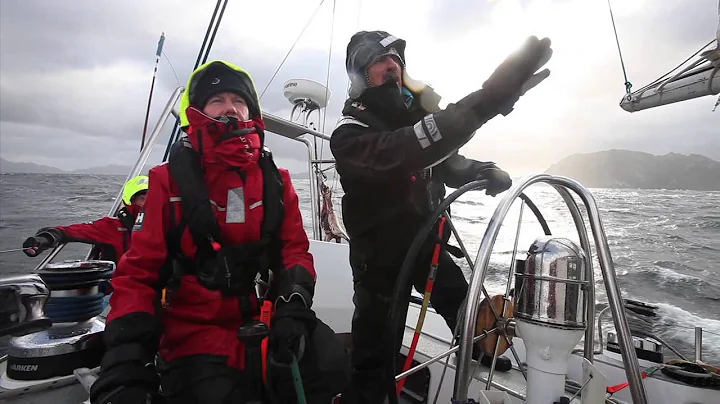 How to heave to in a yacht Skip Novak's Storm Sailing