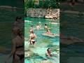 🦋Pamukkale Cleopatra Pool Best Holiday🌞#pamukkale #traverten #sunnyday