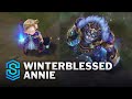 Winterblessed Annie Skin Spotlight - Pre-Release - PBE Preview - League of Legends