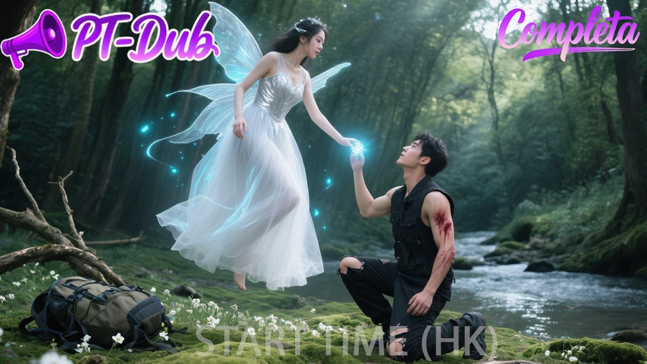 Garota mágica derrota grandalhão salva um bonitão se apaixona na hora eram amantes do destino