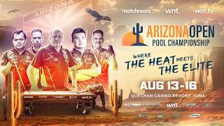 WATCH LIVE 2026 Arizona Open Pool Championship Table Four