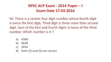 ACP Analyst Cum Programmer Vacancy RPSC ACP 2024 Vacancy Preparation Q4 RPSC ACP Exam 2014