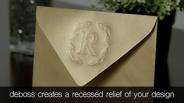 How To Emboss with Silhouette Curio | Silhouette "How-To" Videos