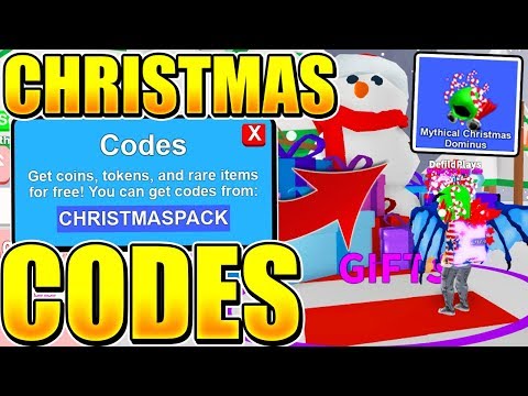 5 Christmas Pack Update Codes In Mining Simulator Roblox Youtube - dominus codes for roblox mining sim