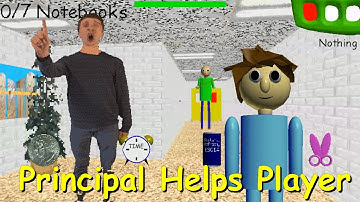 Principal Helps Player - Baldi