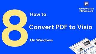 how to convert pdf to visio on windows | pdfelement 8