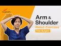 Arm and shoulder rehab exercises to do at home