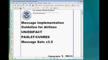 Generating a UN/EDIFACT PAXLST D05B