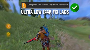 ULTRA LOW 144P CONFIG IN COD MOBILE | FIX LAGS BR/MP | CODM CONFIG SEASON 5