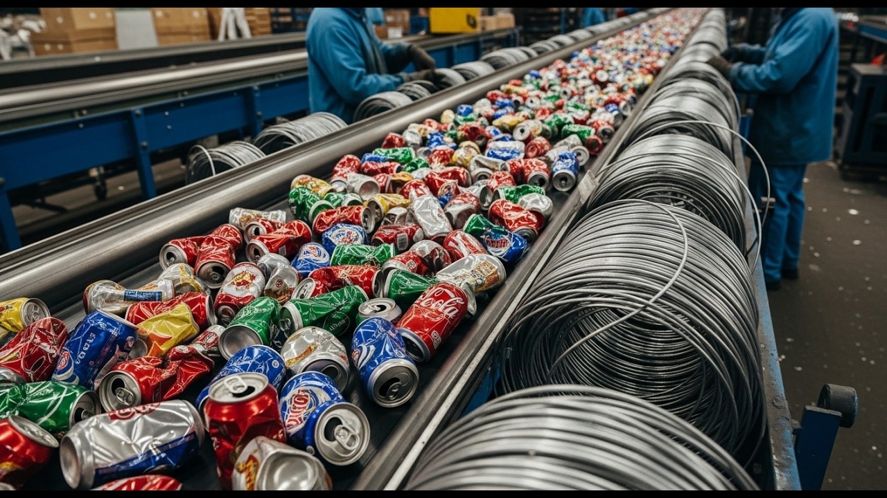 Inside a Massive Automated Recycling and Manufacturing Factory You’ve ...